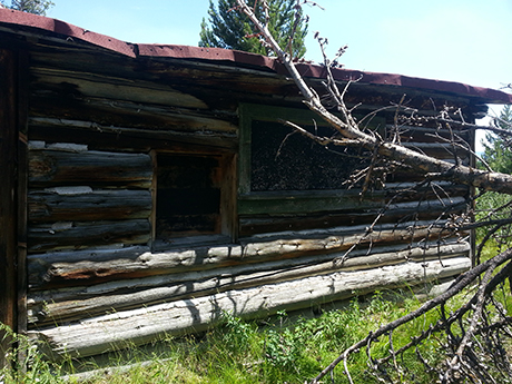 A typical building on site