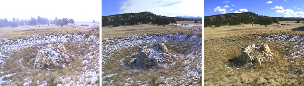 snowfall progression