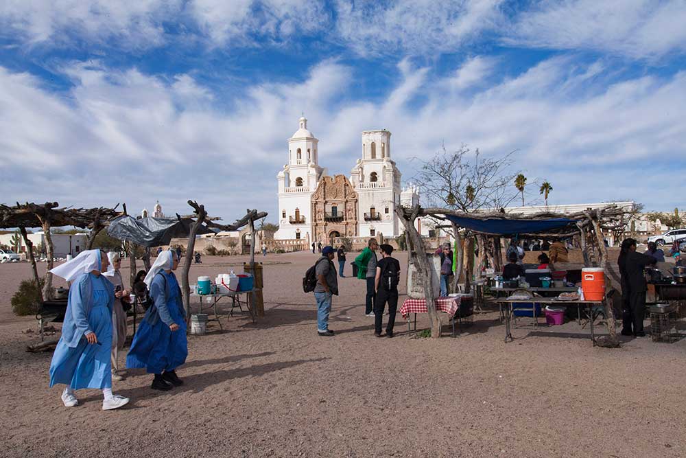 Front view of Mission